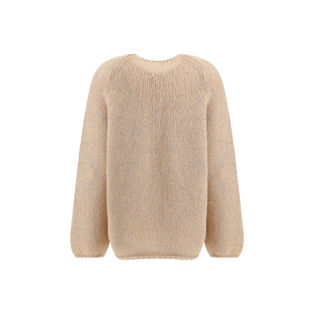 perforated rib-knit pattern Sweater