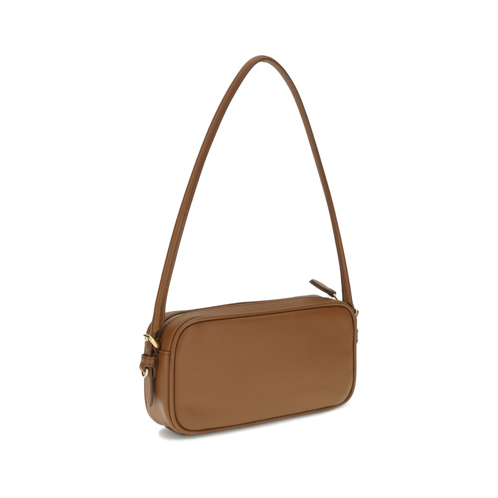 Brown Calf Leather Bos Taurus Shoulder Bag