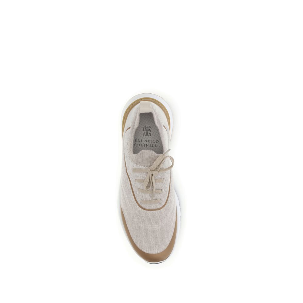 Techno cotton knit Sneakers runners
