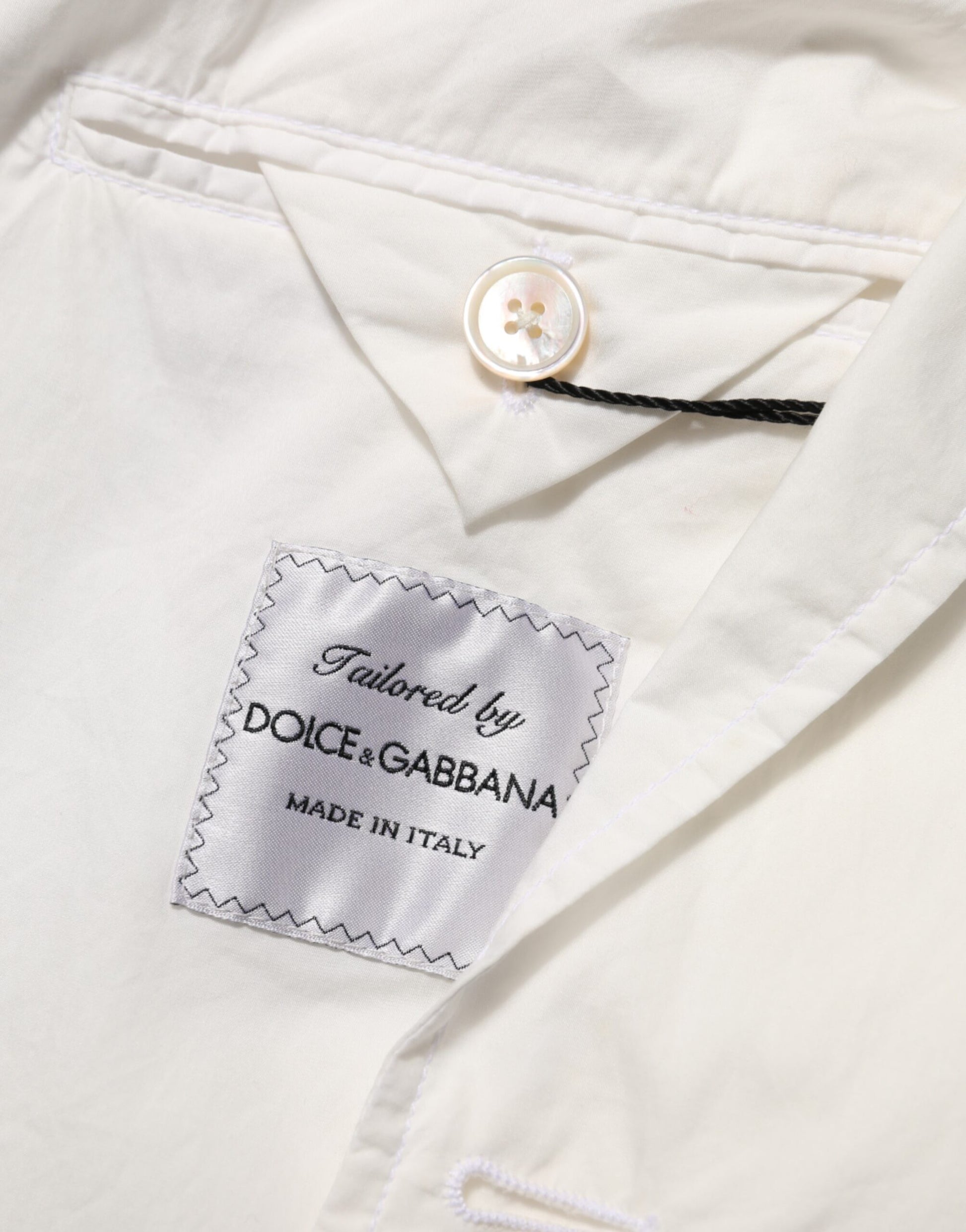 White Cotton 1 Button Men Suit Blazer