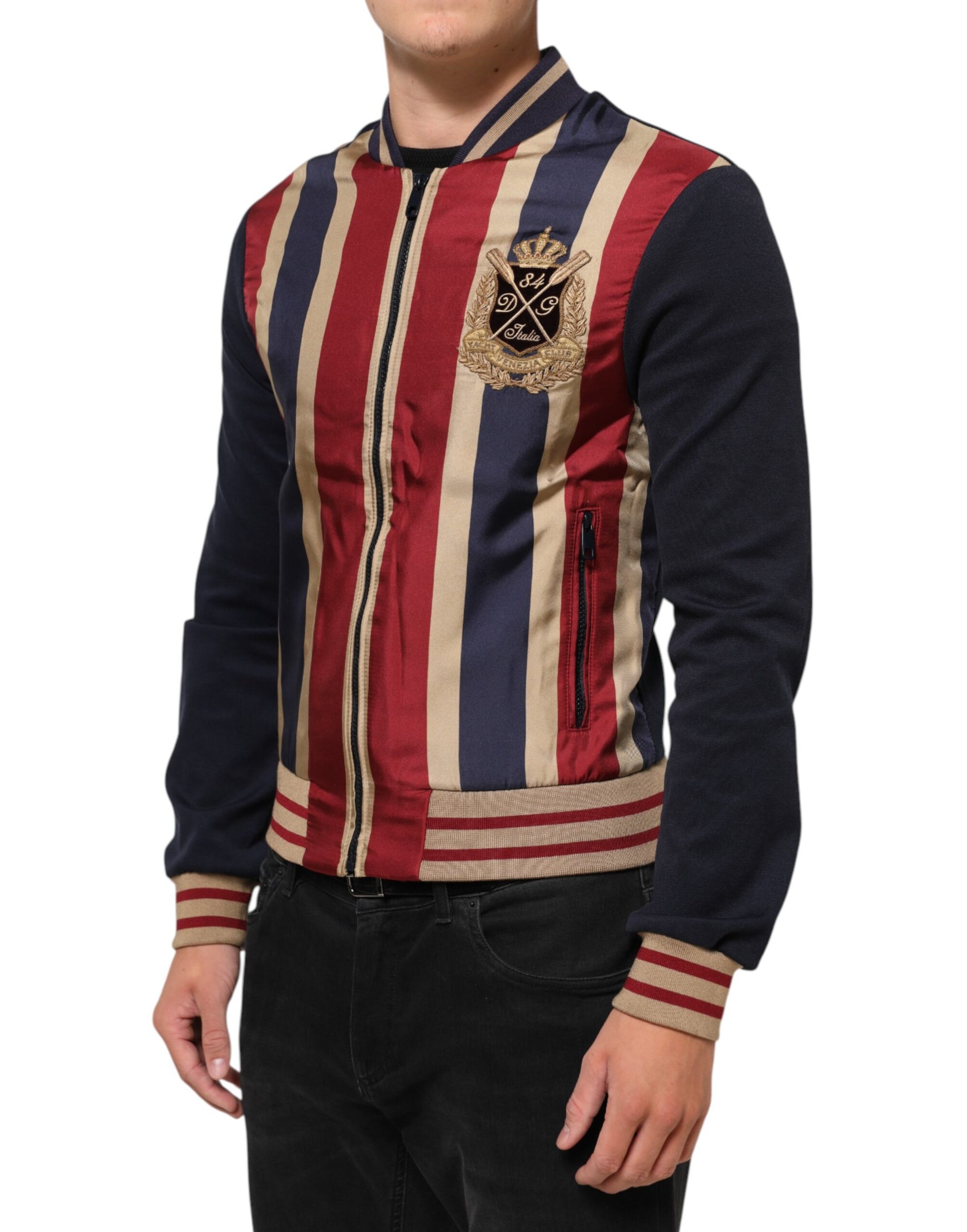 Multicolor #DGMillennials Full Zip Bomber Jacket