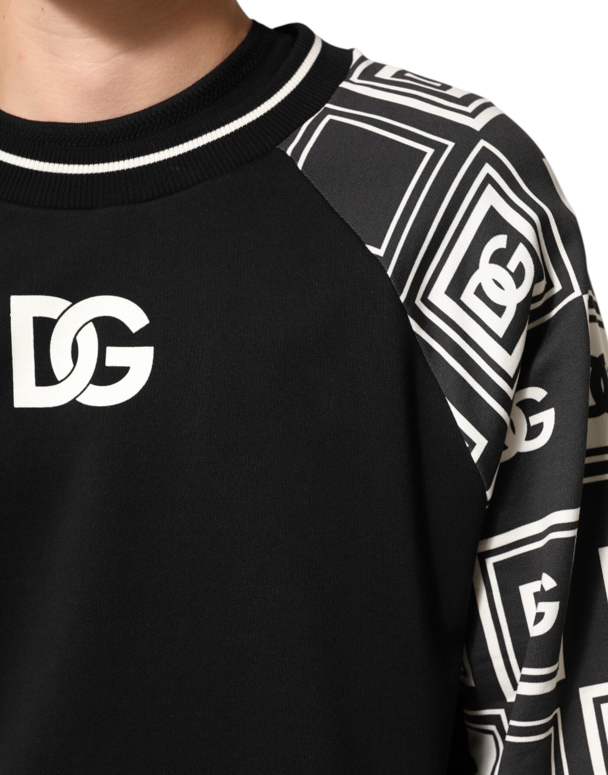 Black Magnificent DG Logo Sweatshirt Sweater