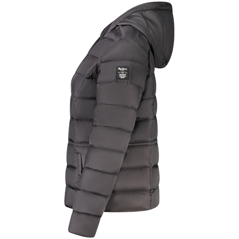 Black Polyamide Jackets & Coat