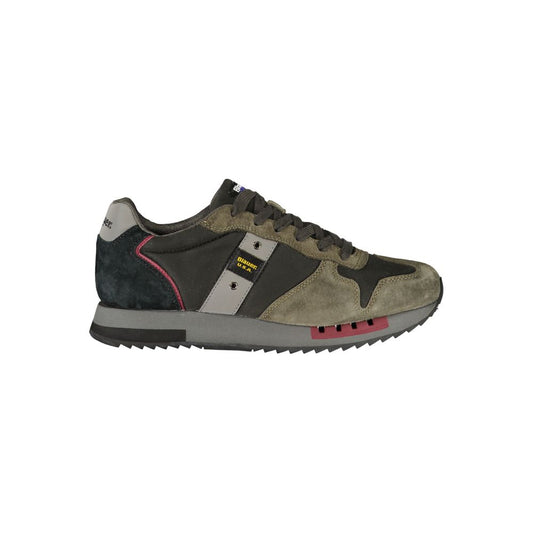 Nero Poliuretano Men Sneaker