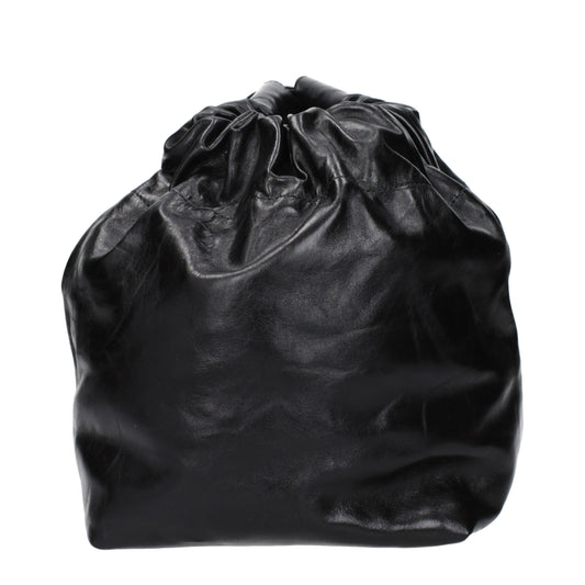 Black Leather Handbag