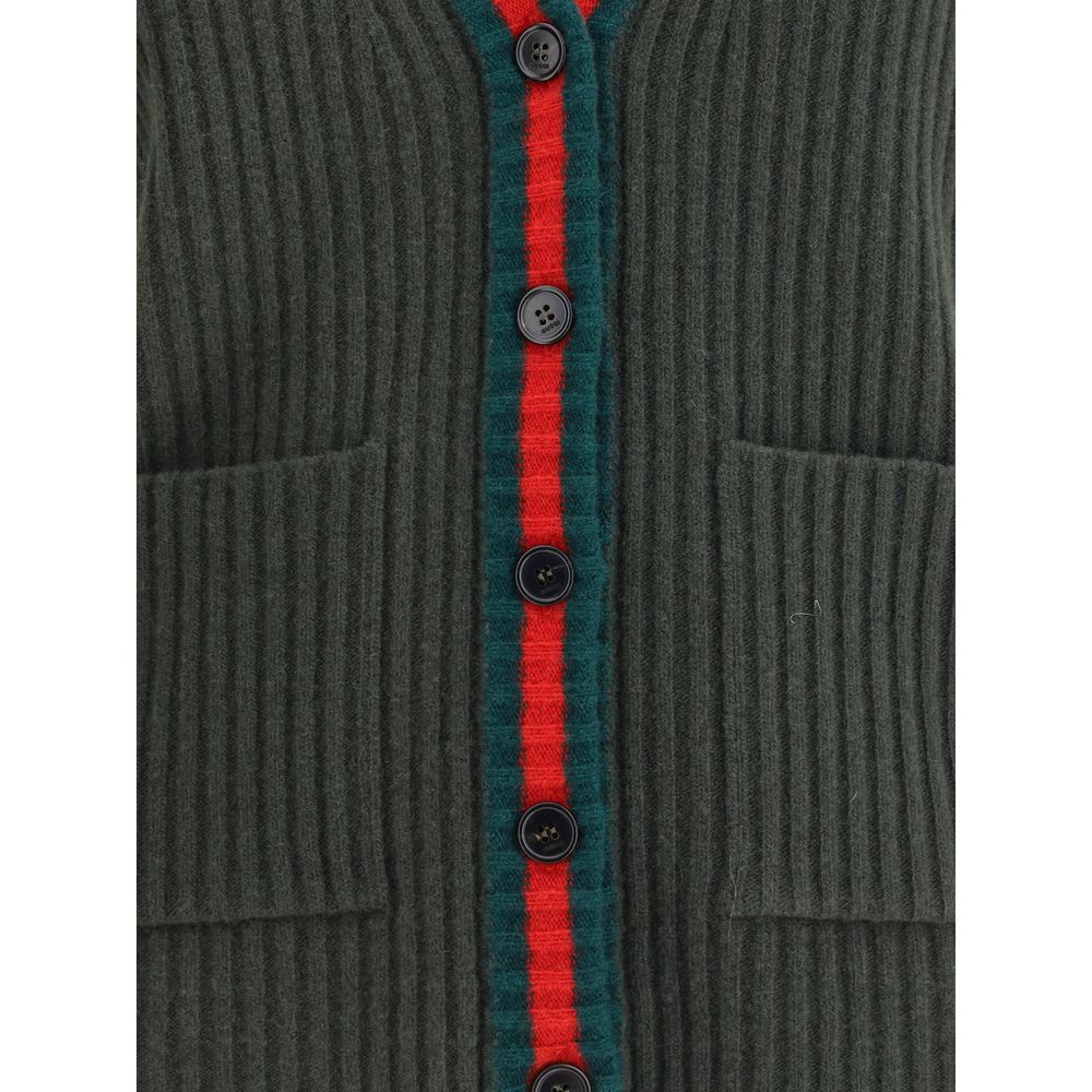 Wool Cardigan Vest