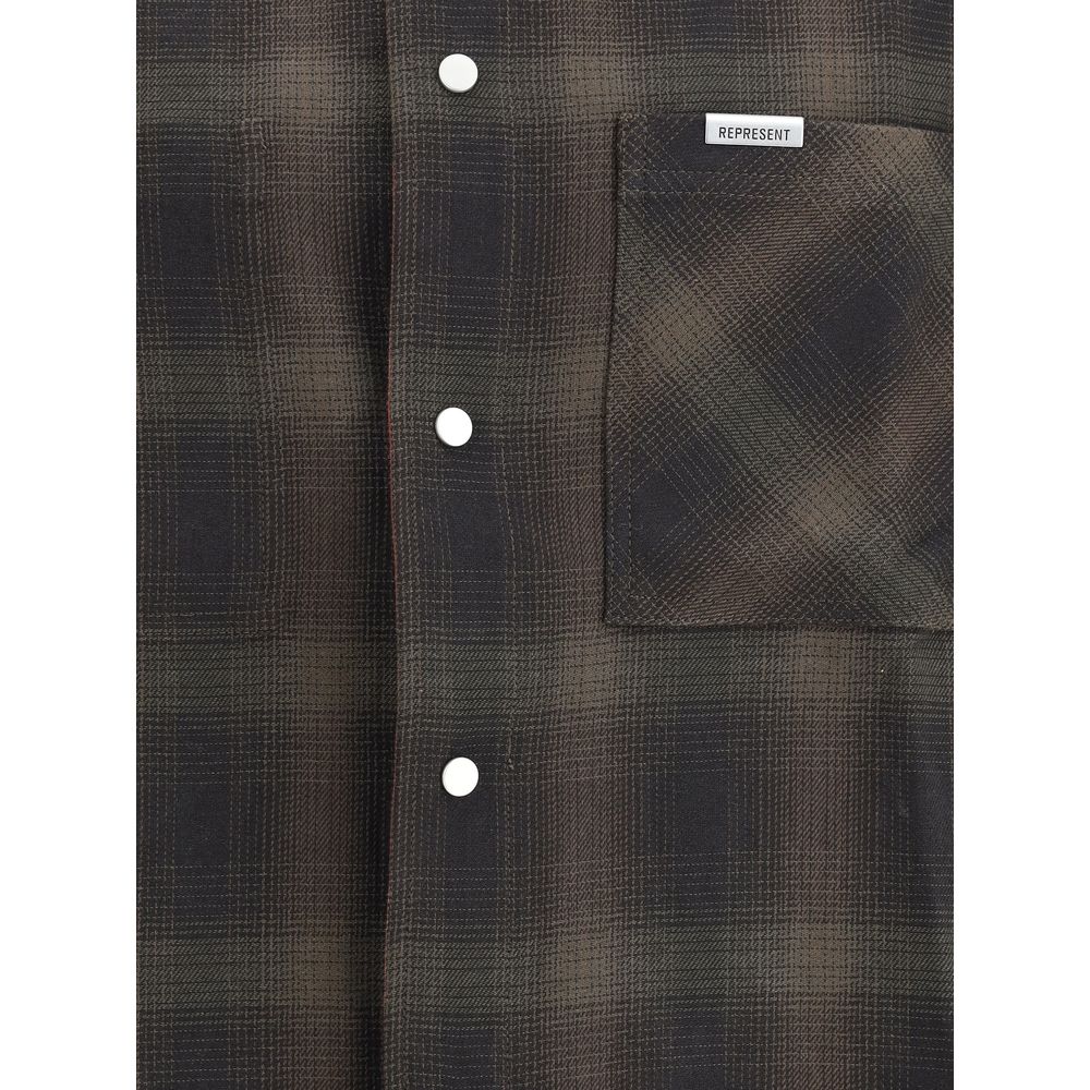 Bonded Reversible Check Shirt