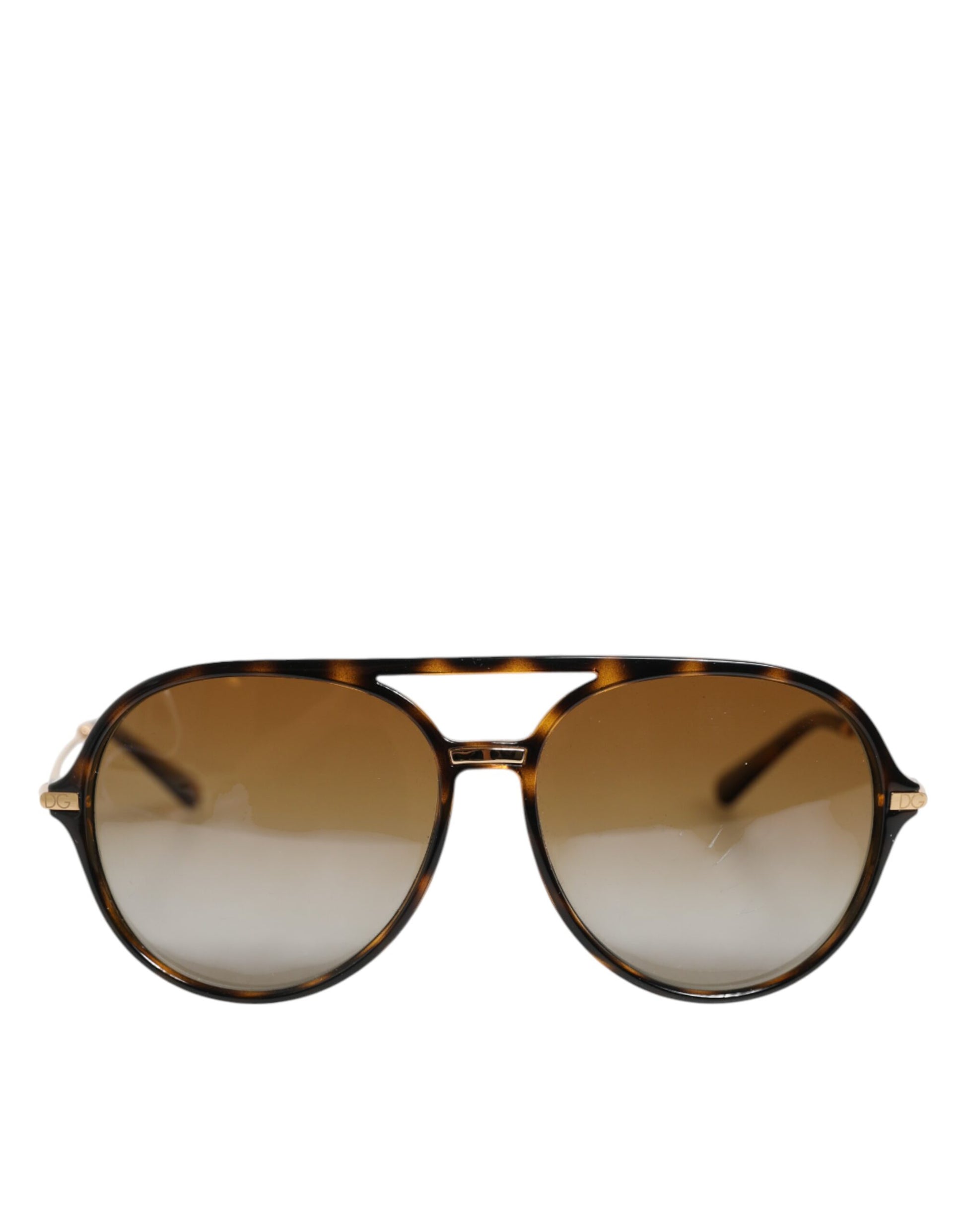 DG6159 Havana Frame Polarized Gradient Lenses Sunglasses