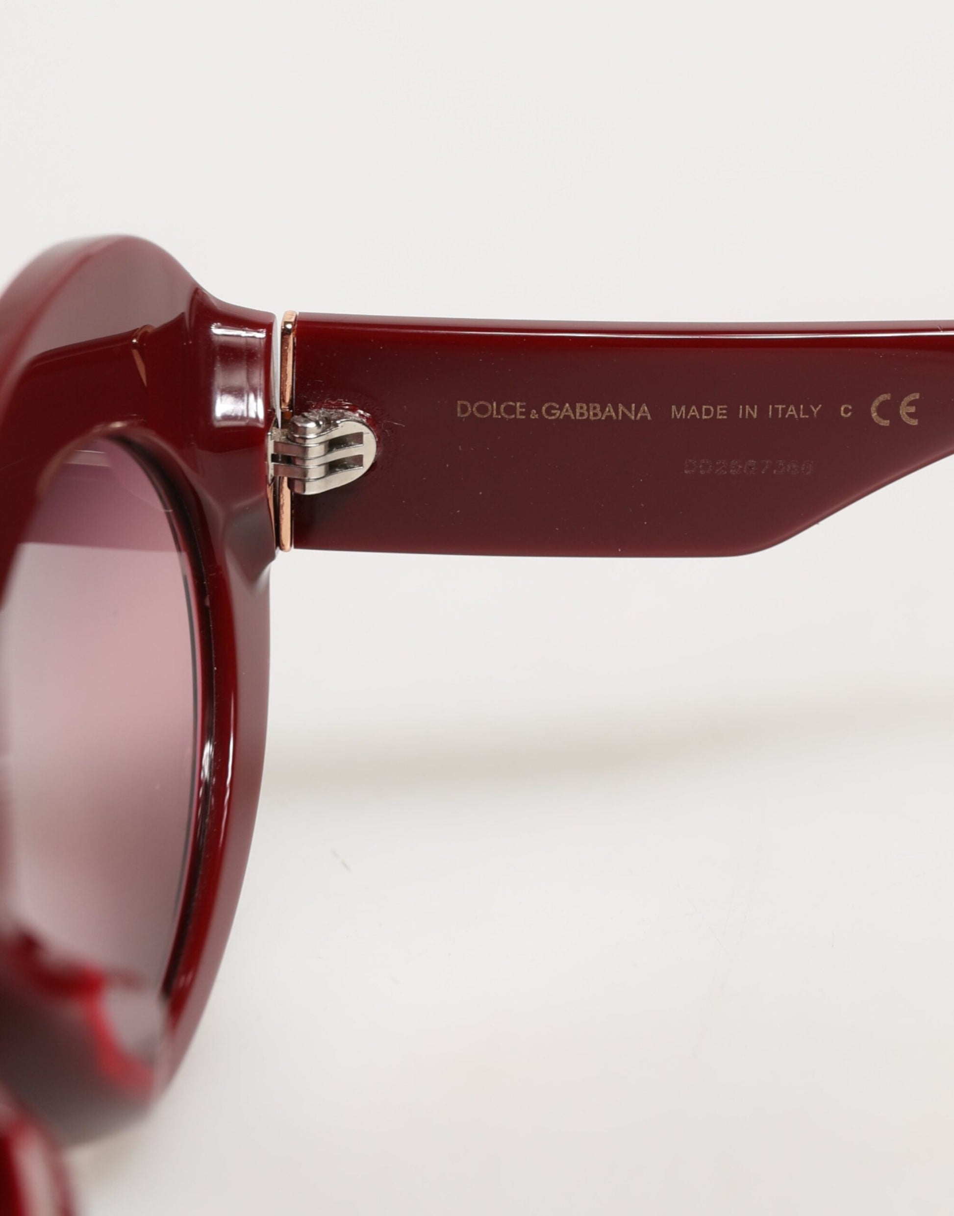 Floral Printed Acetate Oval Eyewear Sunglasses