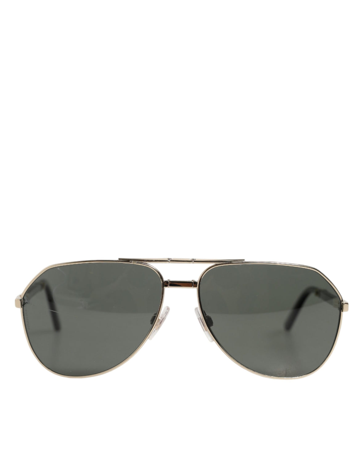 DG2106K Black Gold Plated Polarized MetalFrame Sunglasses