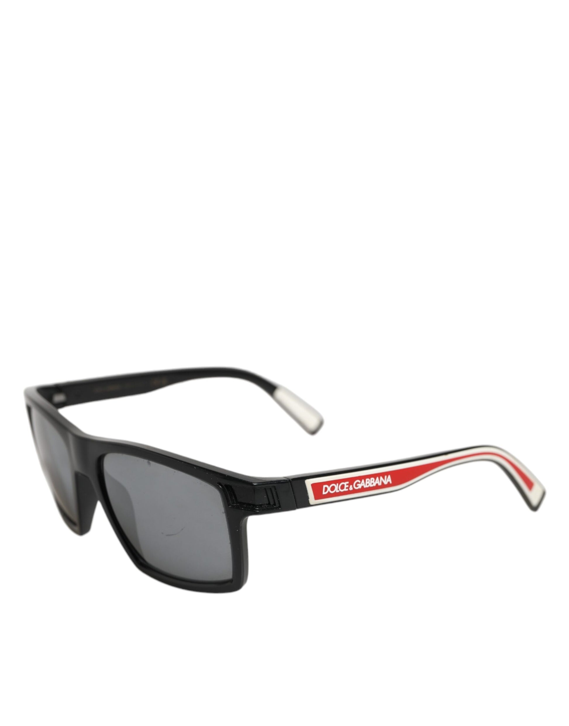 DG6160 Square Black Polyamide Sport Logo Sunglasses