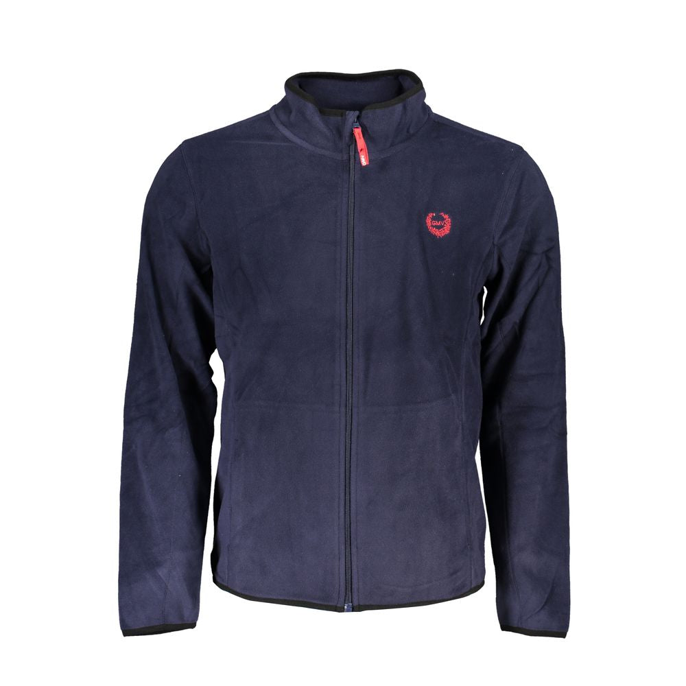 Blue Polyester Sweatshirt