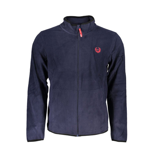 Blue Polyester Sweatshirt