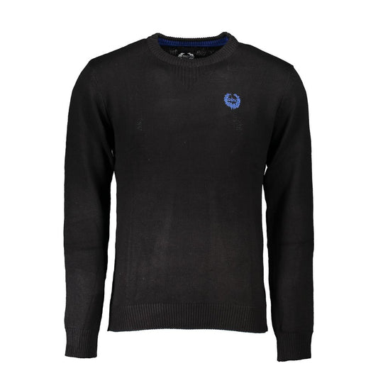 Black Cotton Sweater