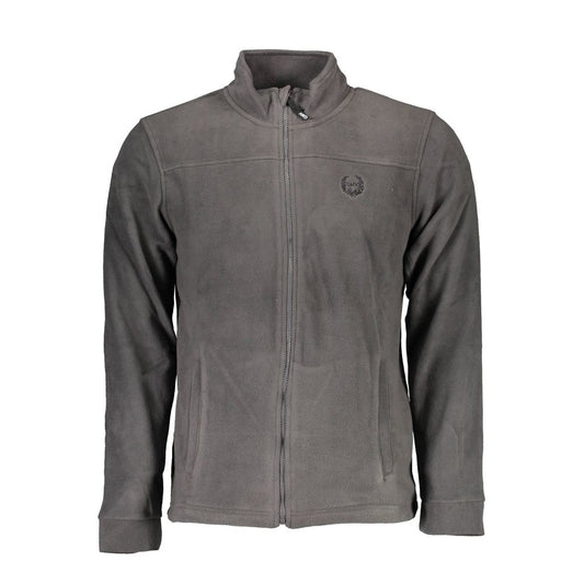 Blu Polyester Men Sweatshirt