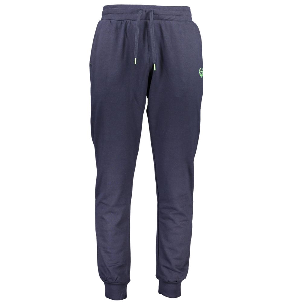 Blue Cotton Pant