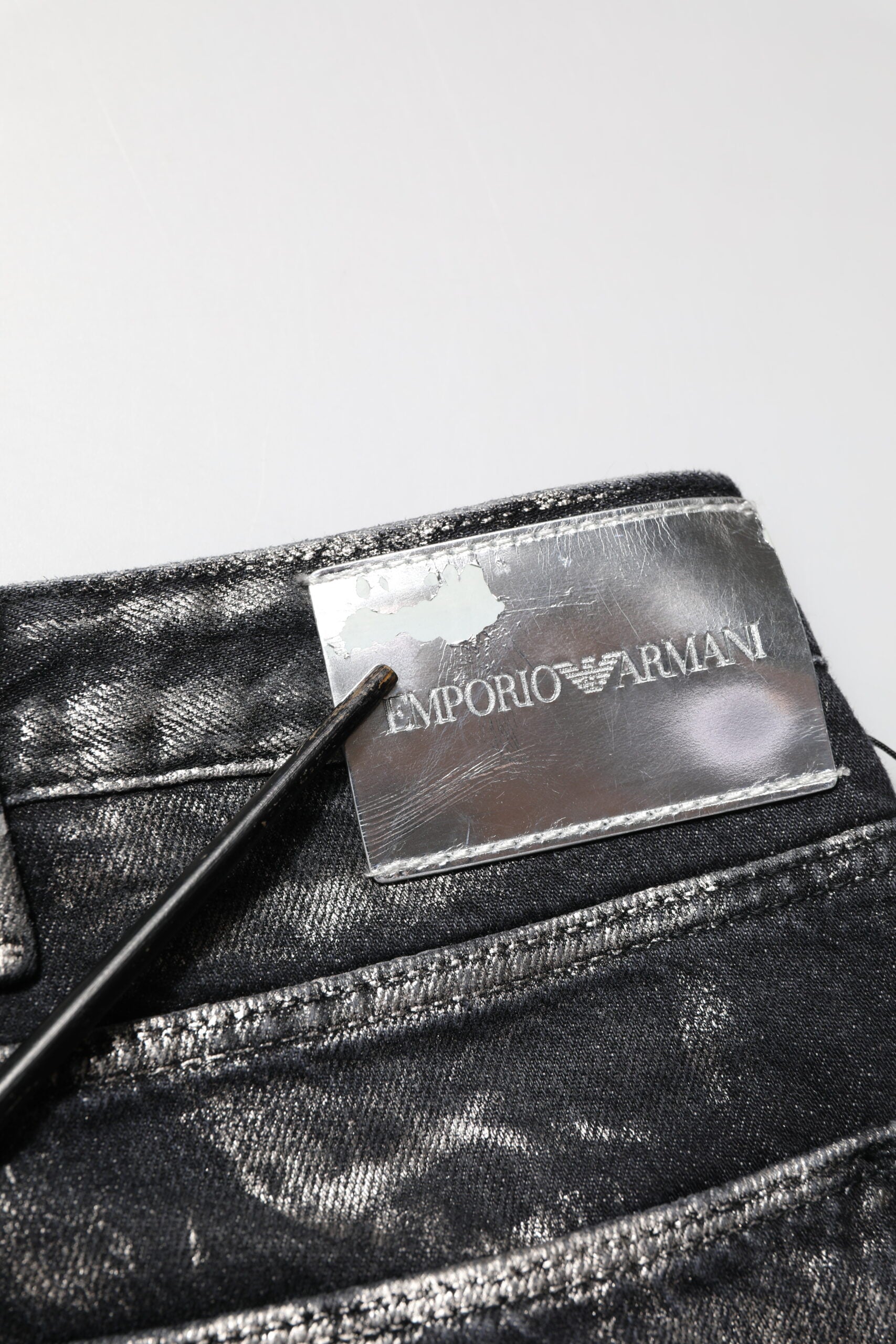 Black Washed Slim Fit Men Denim Trouser Jeans
