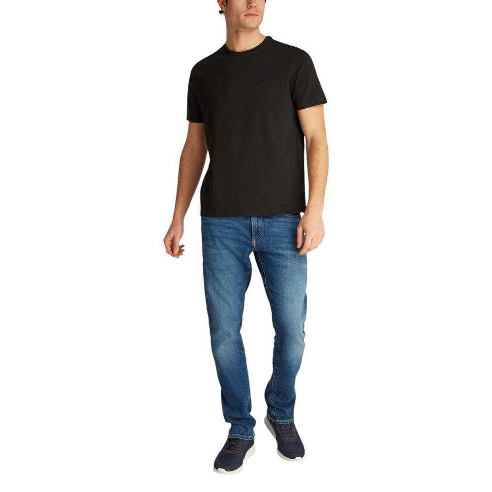Black Cotton T-Shirt