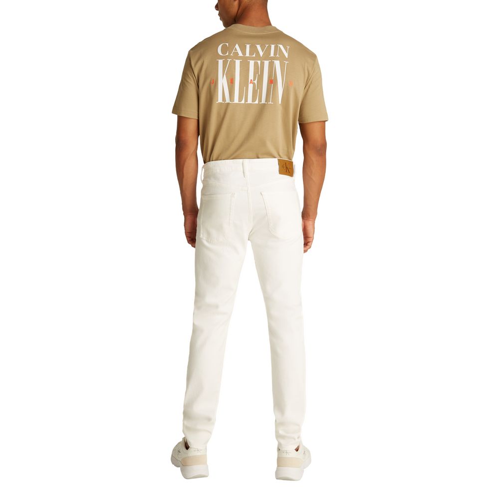 White Cotton Skinny Jean