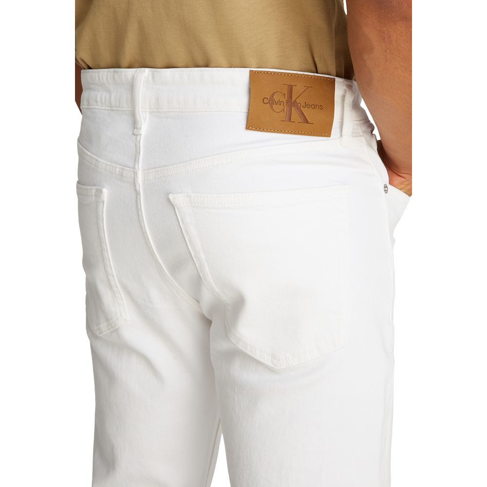White Cotton Skinny Jean