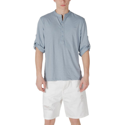 Blue Cotton T-Shirt