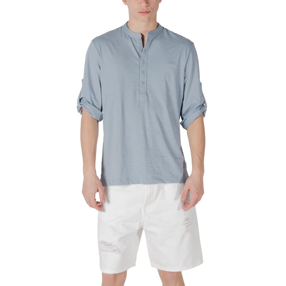Blue Cotton T-Shirt