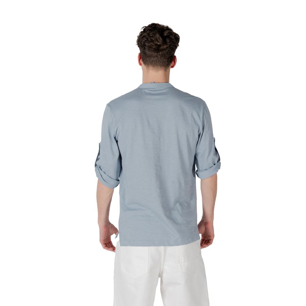 Blue Cotton T-Shirt