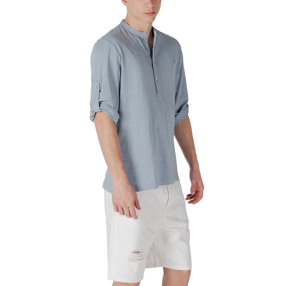 Blue Cotton T-Shirt