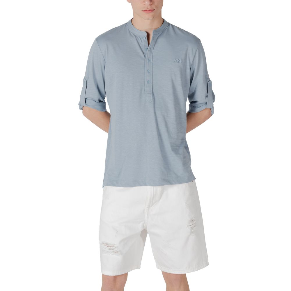 Blue Cotton T-Shirt