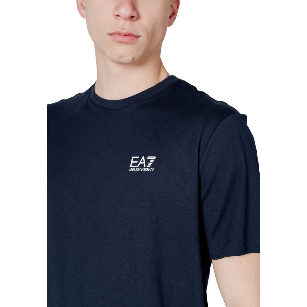 Blue Cotton T-Shirt