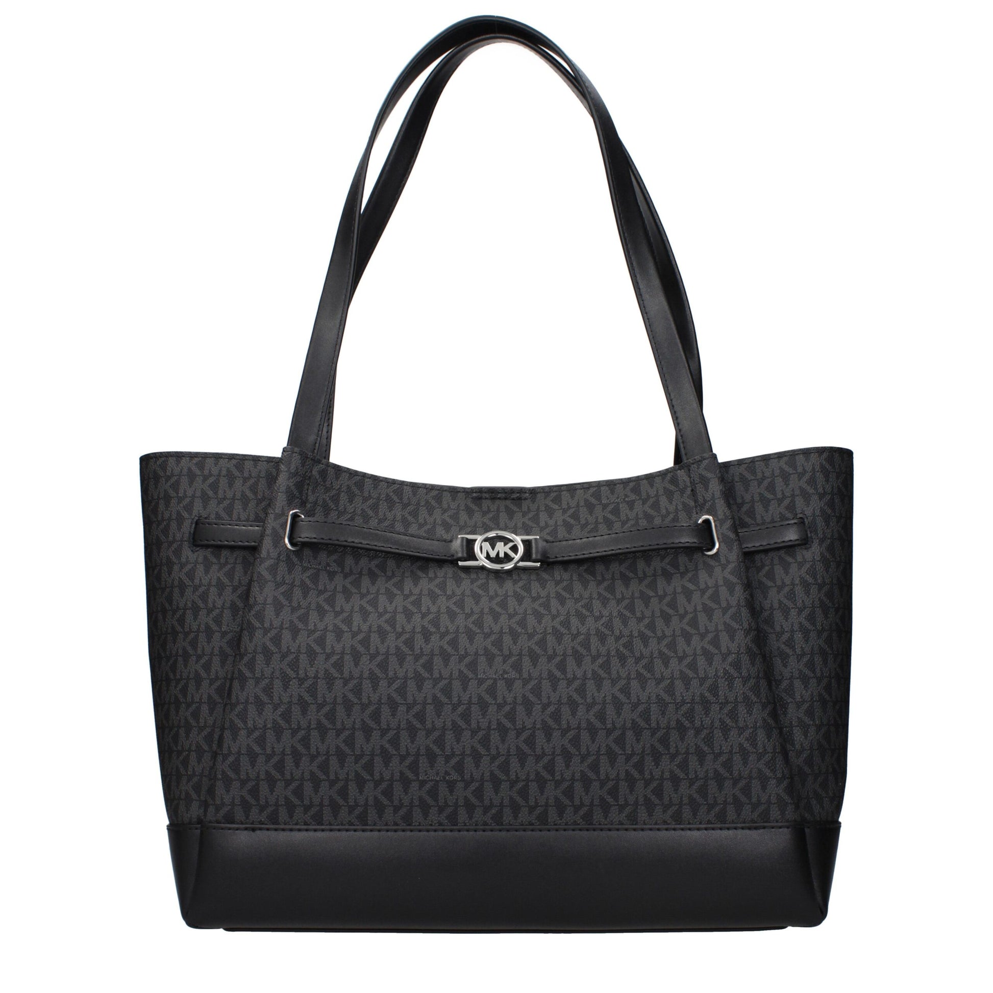 Black Fabric Shoulder Bags