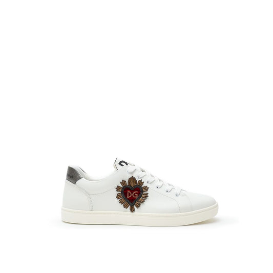 White Leather Sneaker