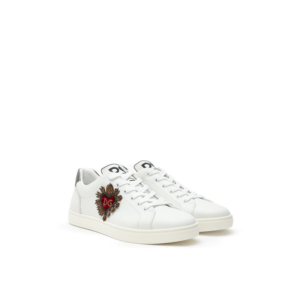 White Leather Sneaker