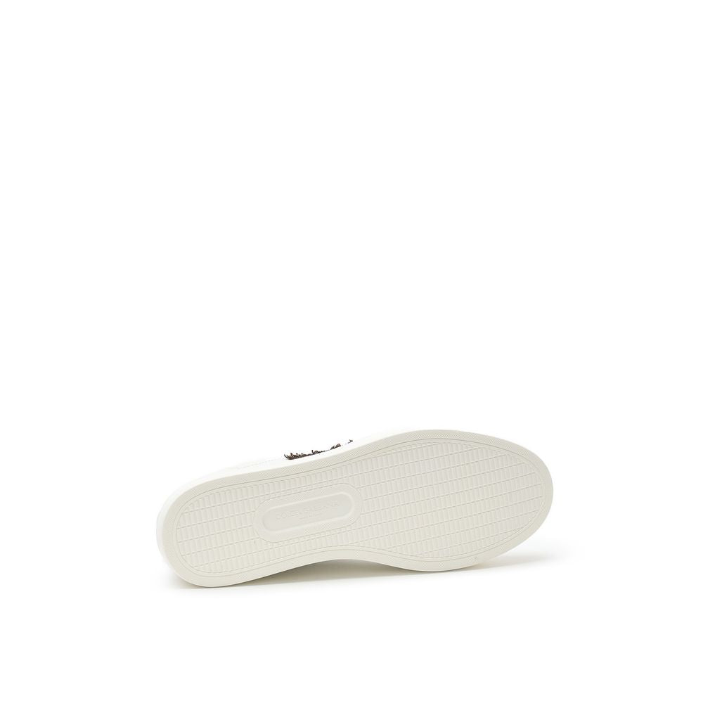 White Leather Sneaker