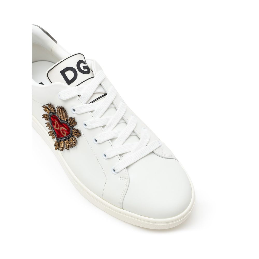 White Leather Sneaker