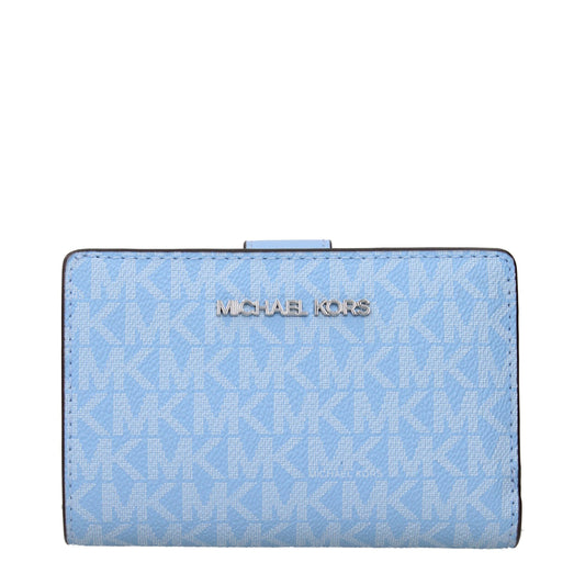Light Blue Leather Wallet