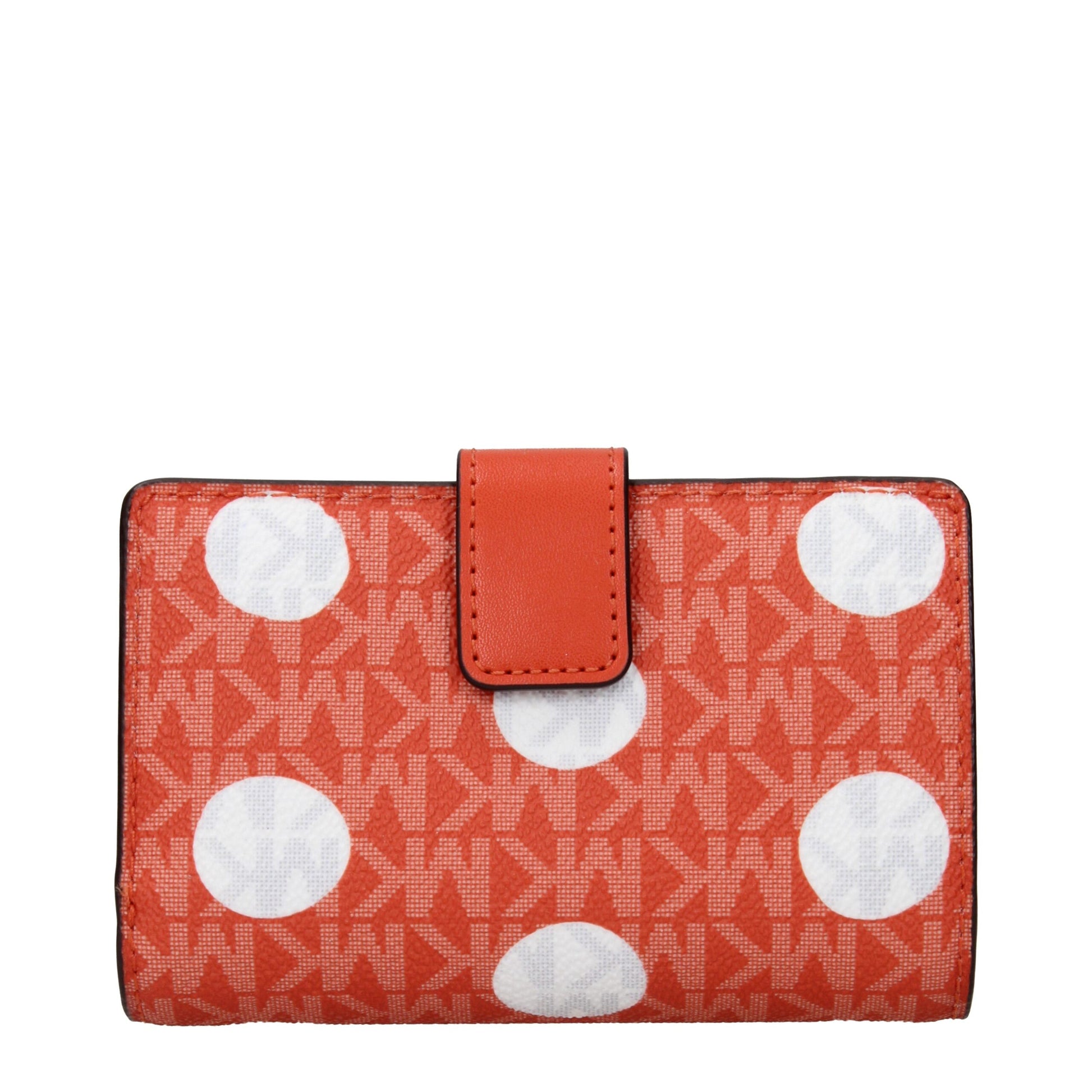 Orange Fabric Wallet