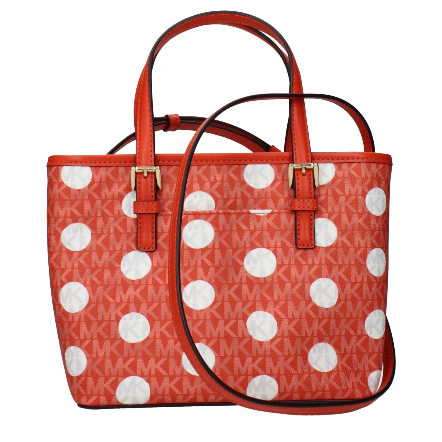 Orange Fabric Backpacks