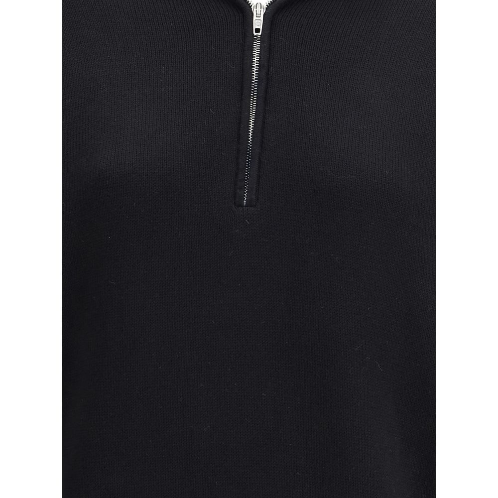 Back-to-front Black Sweater