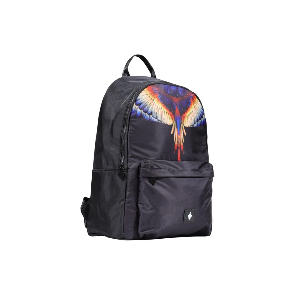 Black Nylon Backpack