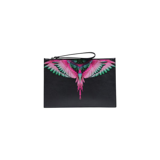 Black Polyethylene Clutch Bag
