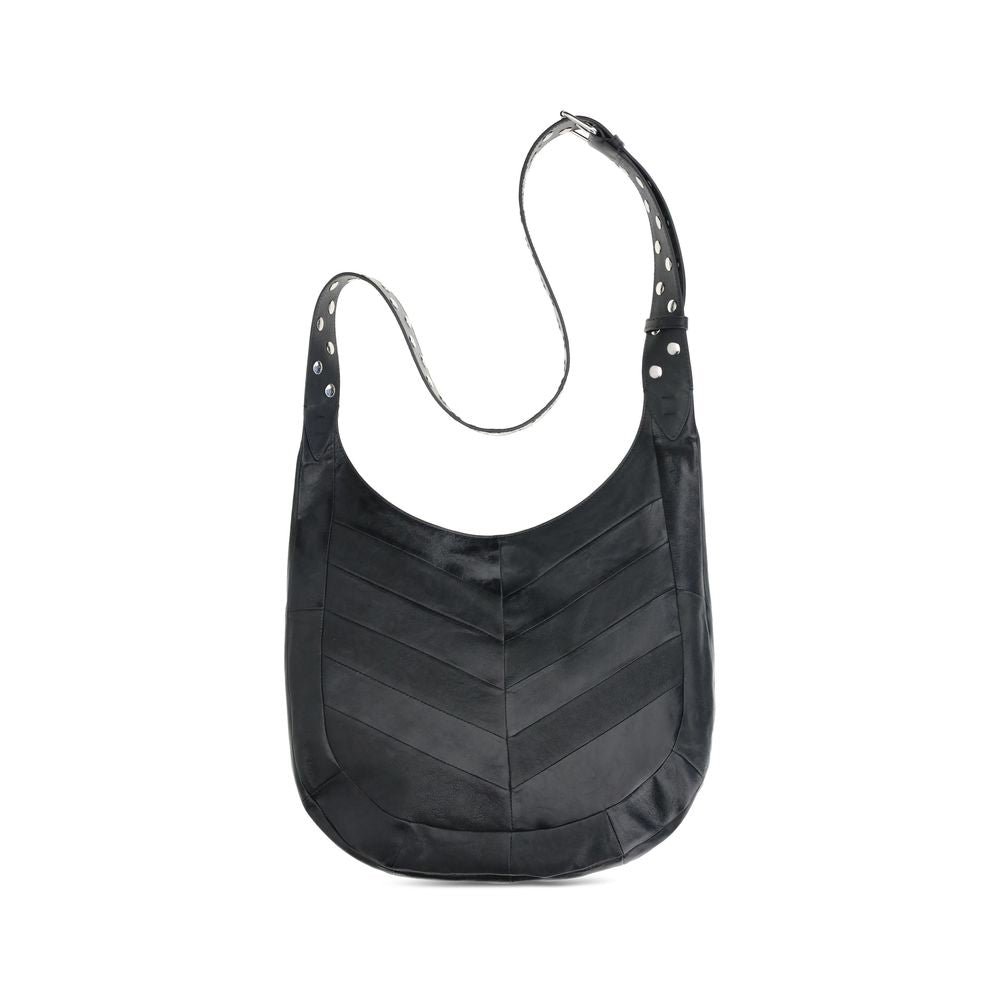 Shoulder Bag with a chevron motif