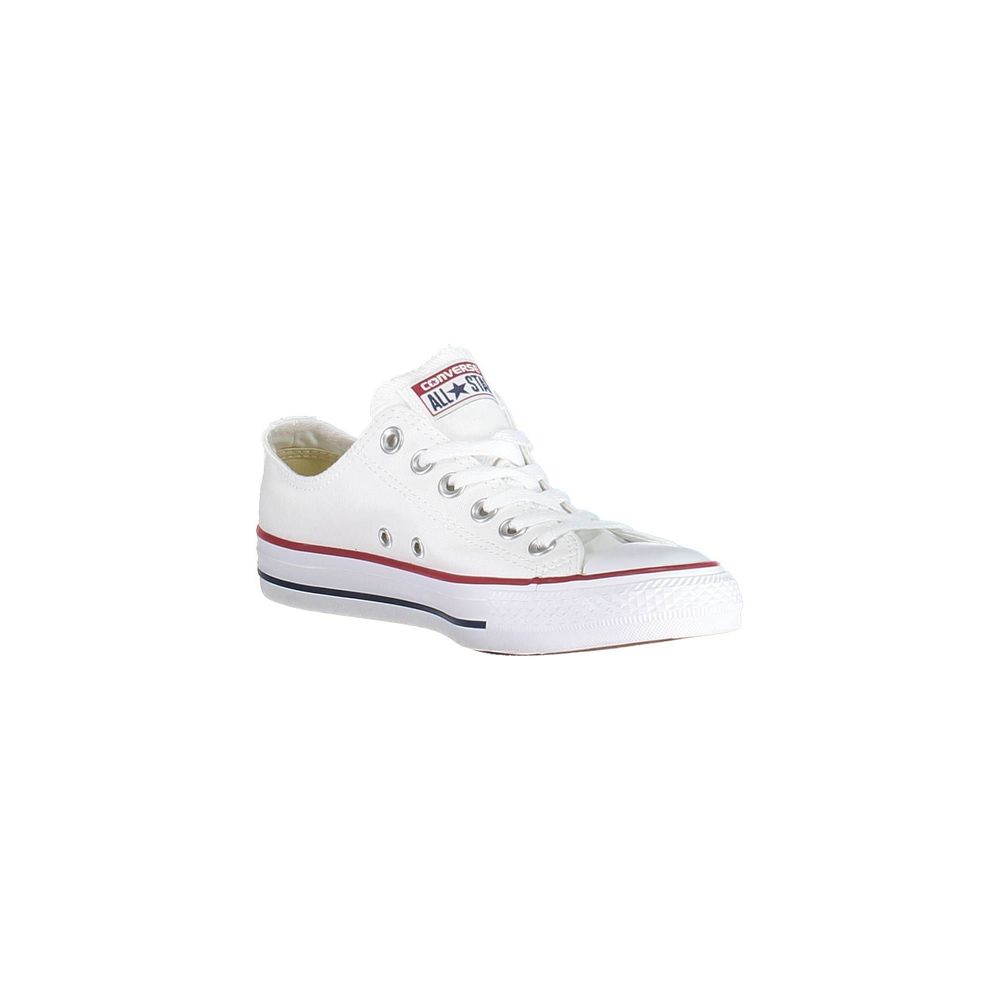 White Textile Sneaker