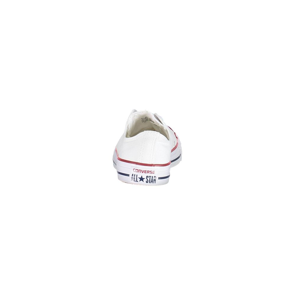 White Textile Sneaker