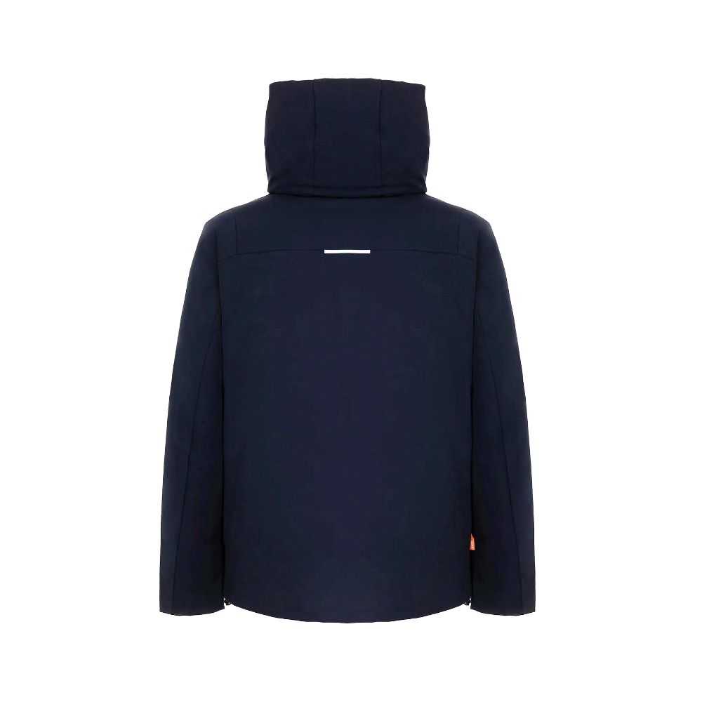 Blue Polyester Jackets & Coat
