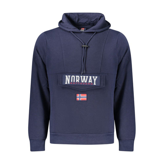 Blue Cotton Sweatshirt