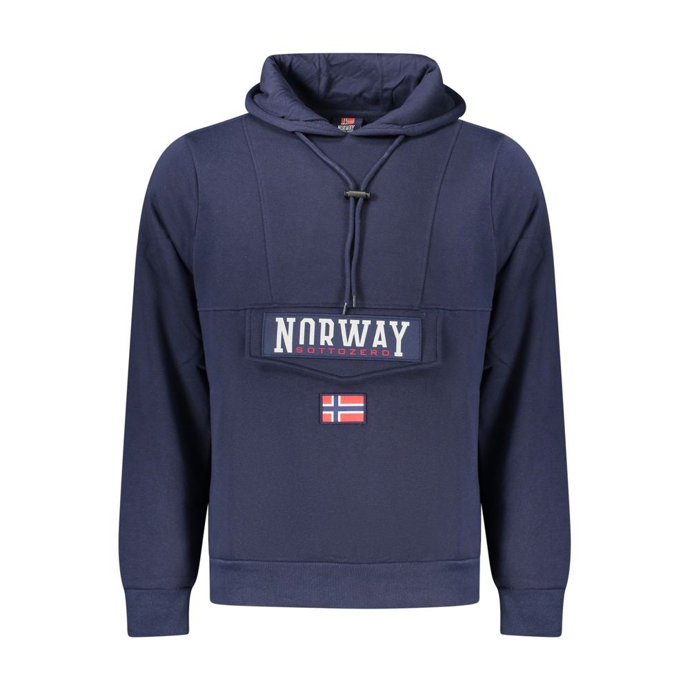 Blue Cotton Sweatshirt