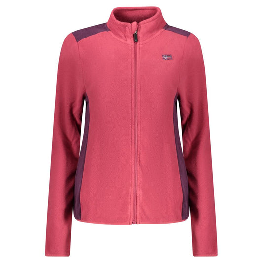 Pink Polyester Sweatshirt
