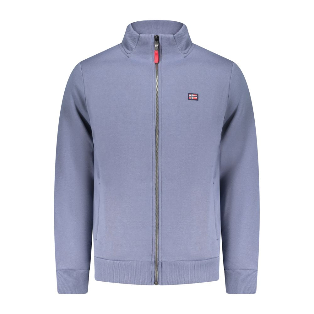 Blue Cotton Sweatshirt