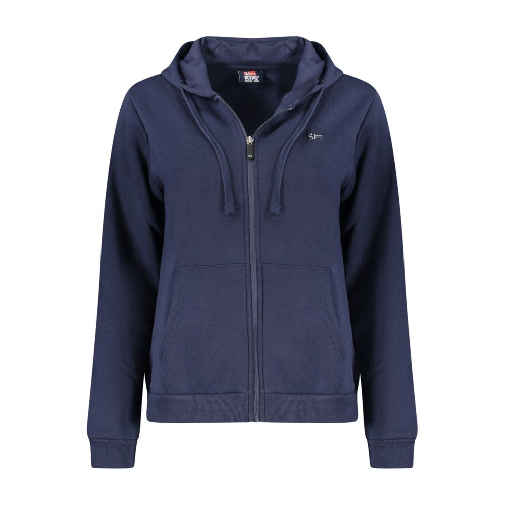 Blue Cotton Sweatshirt